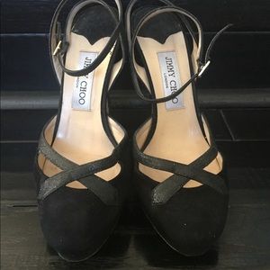 Jimmy Choo suede shoes